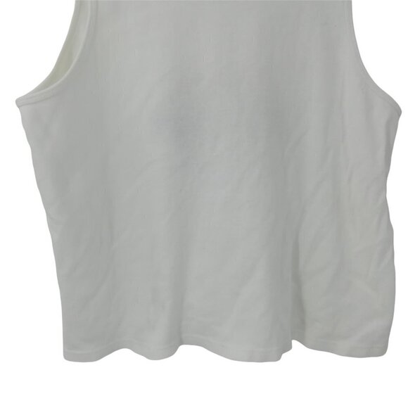 Vintage Hard Rock Cafe Jamaica Tank Top Size XL Muscle Embroidered Cropped Beach - Picture 6 of 7